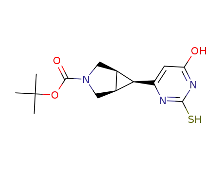tert-butyl (1R,5S,6r)-6-(6-hydroxy-2-mercaptopyrimidin-4-yl)-3-azabicyclo[3.1.0]hexane-3-carboxylate