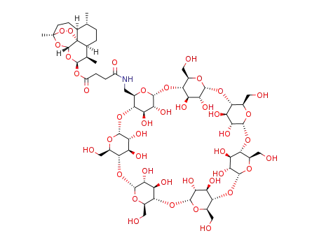 mono(6-artesunate-amino-6-deoxy)β-cyclodextrin