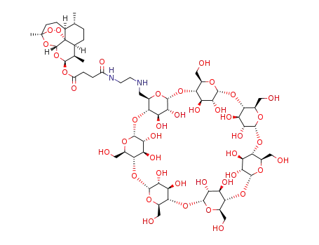 mono(6-artesunate-ethylenediamino-6-deoxy)β-cyclodextrin