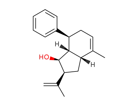 (1SR,2SR,3aRS,7SR,7aSR)-4-methyl-7-phenyl-2-(prop-1-en-2-yl)-2,3,3a,6,7,7a-hexahydro-1H-indene-1-ol