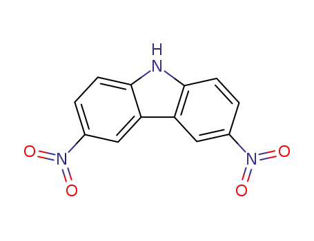 Molecular Structure of 3244-54-0 (3,6-DINITRO-9H-CARBAZOLE)