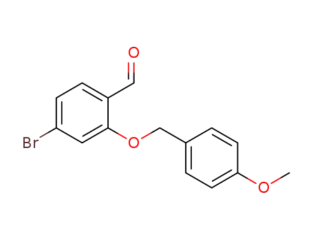 4-bromo-2-((4-methoxybenzyl)oxy)benzaldehyde