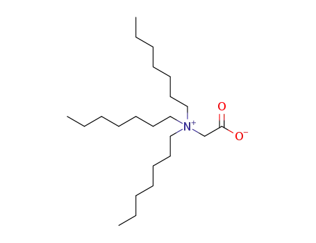2-(N,N,N-tri-n-heptylammonio)acetate