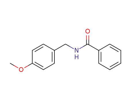 Molecular Structure of 41882-10-4 (Benzamide, N-[(4-methoxyphenyl)methyl]-)