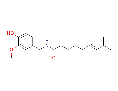 Molecular Structure of 404-86-4 (Capsaicin)