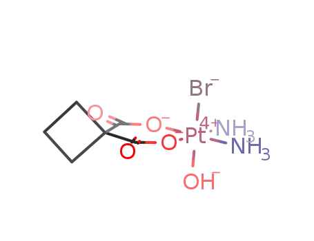 cis,trans-[Pt(1,1-cyclobutanedicarboxylate)(NH3)2(OH)Br]
