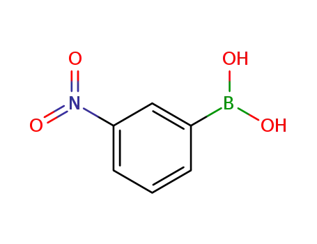 Molecular Structure of 13331-27-6 (3-Nitrophenylboronic acid)