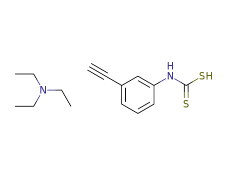 3-ethynylphenyl dithiocarbamic acid triethylammonium