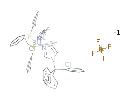 [RuCl(1-[(2-chlorophenyl)diphenylmethyl]-1H-imidazole)(1,2-bis(diphenylphosphino)ethane)(2,2′-bypiridine)]*hexafluorophosphate