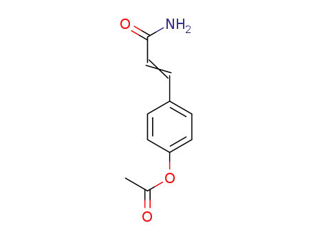 4-acetoxycinnamic acid amide