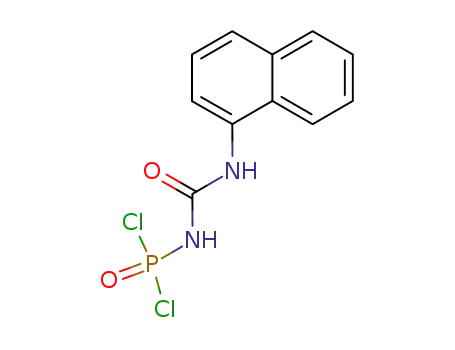 Molecular Structure of 4797-20-0 (Phosphoramidic dichloride, [(1-naphthalenylamino)carbonyl])