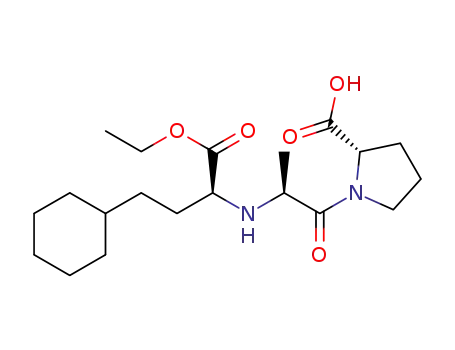N-[(S)-ethoxycarbonyl-3-cyclohexylpropyl]-L-alanyl-L-proline