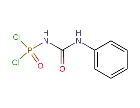 Molecular Structure of 4797-10-8 (Phosphoramidic dichloride, [(phenylamino)carbonyl]-)