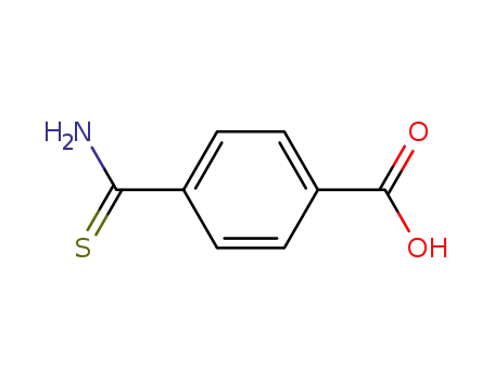Molecular Structure of 4989-36-0 (4-(AMINOCARBONOTHIOYL)BENZOIC ACID)