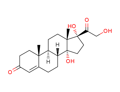 Pregn-4-ene-3,20-dione,14,17,21-trihydroxy-