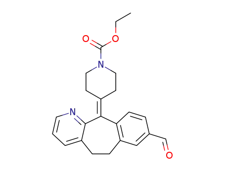 ethyl 4-(8-formyl-5,6-dihydro-11H-benzo[5,6]cyclohepta[1,2-b]pyridin-11-ylidene)piperidine-1-carboxylate