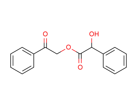 Molecular Structure of 117356-19-1 (Benzeneacetic acid, a-hydroxy-, 2-oxo-2-phenylethyl ester)