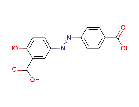 5-[2-(4-carboxyphenyl)diazen-1-yl]-2-hydroxybenzoic acid