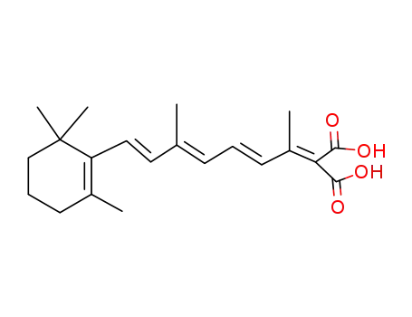 acide-2-carboxy-3,7-dimethyl-9-(2,6,6-trimethyl-cyclohex-1-enyl)-nona-2E,4E,6E,8E-tetraenoique