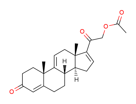 Pregna-4,9(11),16-triene-3,20-dione,21-(acetyloxy)-