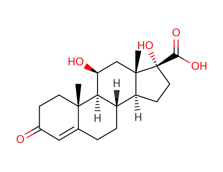 Molecular Structure of 3597-45-3 (cortienic acid)