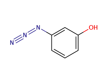 Molecular Structure of 51642-25-2 (Phenol, 3-azido-)