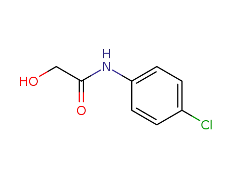 Molecular Structure of 21919-09-5 (Acetamide, N-(4-chlorophenyl)-2-hydroxy-)