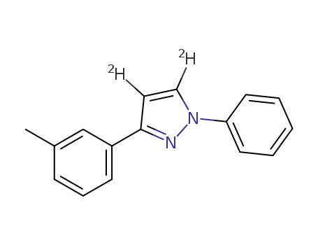 4,5-dideutero-1-phenyl-3-(3-tolyl)-1H-pyrazole