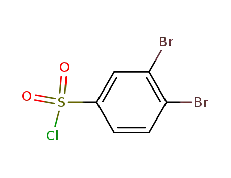 Molecular Structure of 81903-80-2 (3,4-DIBROMOBENZENESULFONYL CHLORIDE)