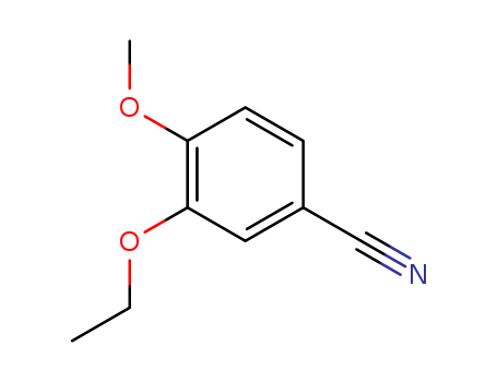 60758-86-3,Benzonitrile, 3-ethoxy-4-methoxy-,3-Ethoxy-4-methoxybenzonitrile;3-Ethoxy-4-methoxybenzenecarbonitrile;