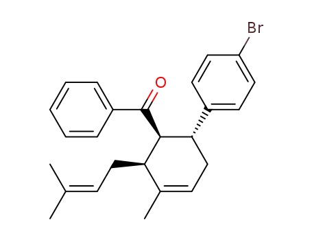 [3-methyl-2-(3-methylbut-2-en-1-yl)-6-(4-bromophenyl)cyclohex-3-en-1-yl](phenyl)methanone