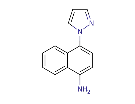 4-(1H-pyrazol-1-yl)naphthalen-1-amine
