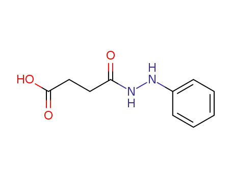 Molecular Structure of 14580-01-9 (4-OXO-4-(2-PHENYLHYDRAZINO)BUTANOIC ACID)