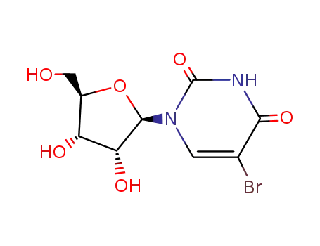 Molecular Structure of 957-75-5 (5-Bromouridine)