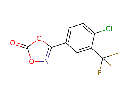 3-(4-chloro-3-(trifluoromethyl)phenyl)-1,4,2-dioxazol-5-one