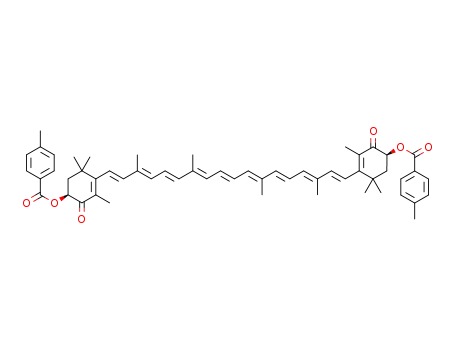 4,4'-dioxo-β,β-carotene-3,3'-diyl di(4-methylbenzoate)
