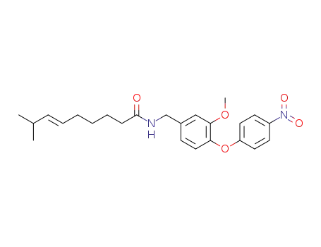 (E)-N-(3-methoxy-4-(4-nitrophenoxy)benzyl)-8-methylnon-6-enamide