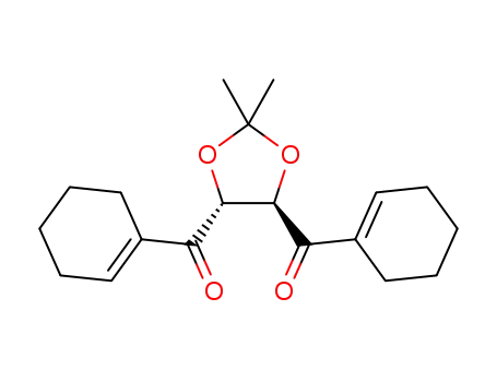 (R,R)-(2,2-dimethyl-1,3-dioxolane-4,5-diyl)bis(cyclohex-1-en-1-ylmethanone)