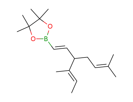 (E)-1-(4,4,5,5-tetramethyl-1,3,2-dioxaborolan-2-yl)-3-{(E)-but-2-en-2-yl}-6-methylhepta-1,5-diene