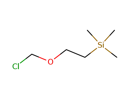 Molecular Structure of 76513-69-4 (2-(Trimethylsilyl)ethoxymethyl chloride)