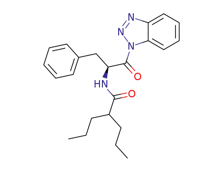 (S)-N-(1-(1H-benzo[d][1,2,3]triazol-1-yl)-1-oxo-3-phenylpropan-2-yl)-2-propylpentanamide
