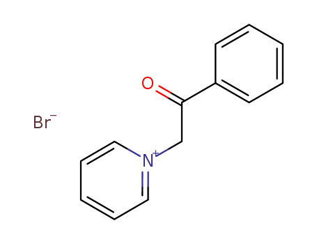 Molecular Structure of 16883-69-5 (1-Phenacylpyridinium bromide)