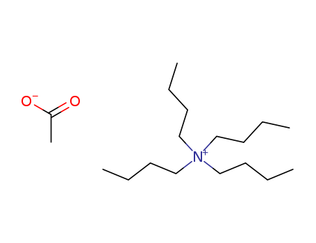 10534-59-5,Tetrabutylammonium acetate,1-Butanaminium, N,N,N-tributyl-, acetate;Tetrabutylammonium acetate (tbaac);Tetra-n-butylammonium acetate;