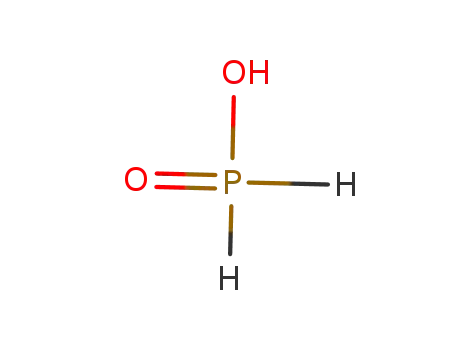 Molecular Structure of 6303-21-5 (Hypophosphorous acid)