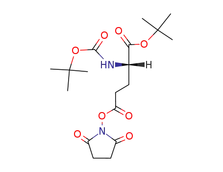Molecular Structure of 81659-82-7 (BOC-GLU(OSU)-OTBU)