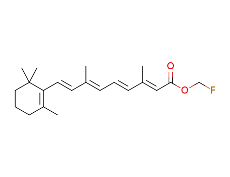 (2E,4E,6E,8E)-fluoromethyl 3,7-dimethyl-9-(2,6,6-trimethylcyclohex-1-enyl)nona-2,4,6,8-tetraenoate