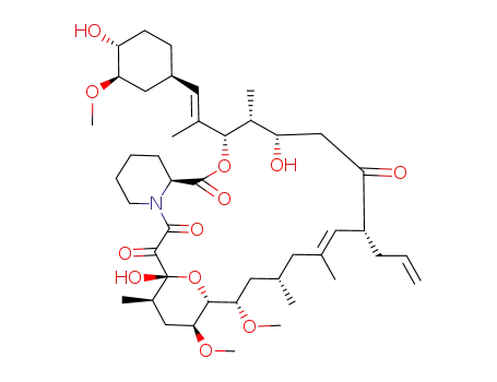 1,14-Dihydroxy-12-[1-(4-hydroxy-3-methoxycyclohexyl)prop-1-en-2-yl]-23,25-dimethoxy-13,19,21,27-tetramethyl-17-prop-2-enyl-11,28-dioxa-4-azatricyclo[22.3.1.04,9]octacos-18-ene-2,3,10,16-tetrone