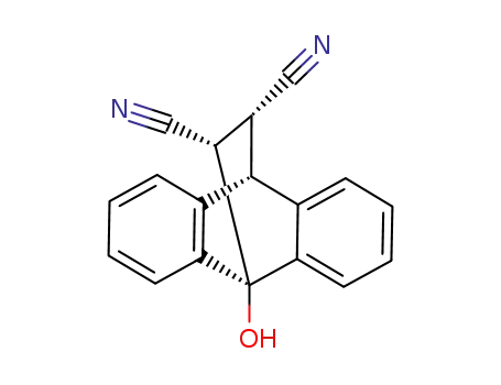 cis-11,12-Dicyano-9,10-dihydro-9-hydroxy-9,10-ethanoanthracene