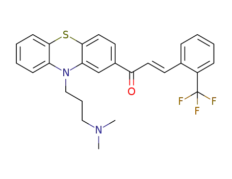 (E)-1-(10-(3-((dimethylamino)propyl)-10H-phenothiazin-2-yl)-3-(2-triuoromethyl)phenyl)prop-2-en-1-one