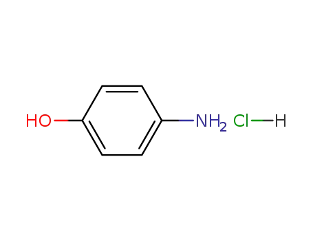 Molecular Structure of 51-78-5 (4-Hydroxyaniline hydrochloride)